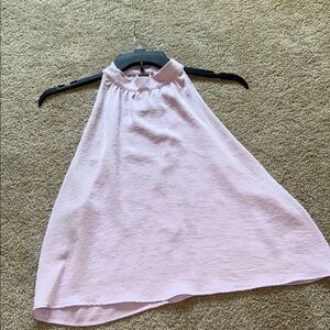 Express Light Purple High Neck Top